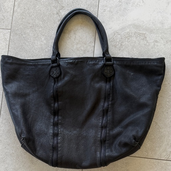 Zadig & Voltaire Leather Expandable Tote NWOT. - Picture 8 of 15